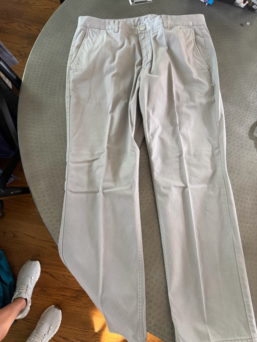 Bonobos Men's Light Khaki Straight Fit Chinos